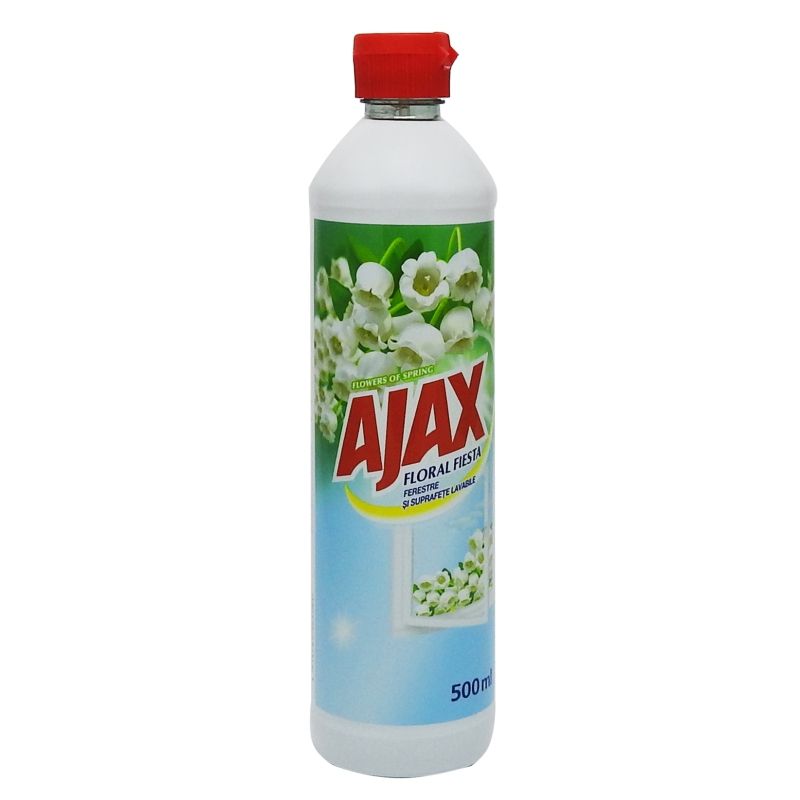 AJAX SOLUTIE GEAM REZERVA 500ML FLORAL FIESTA