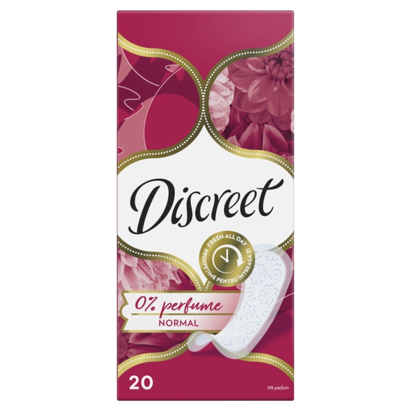DISCREET ABSORBANTE ZILNICE 20BUC NORMAL