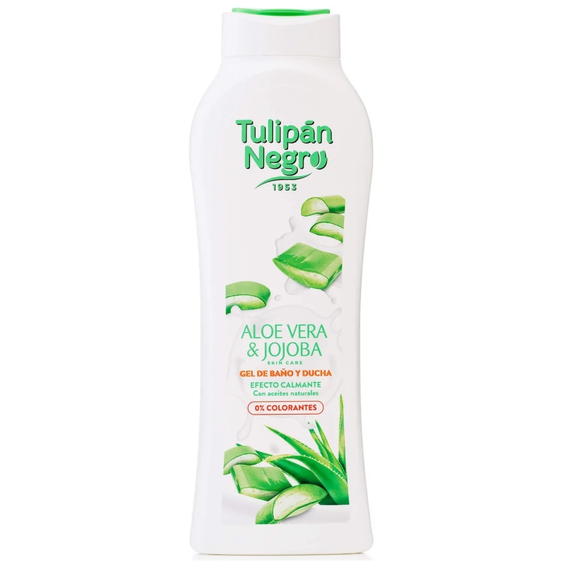 TULIPAN NEGRO GEL DUS 650ML ALOE VERA&JOJOBA