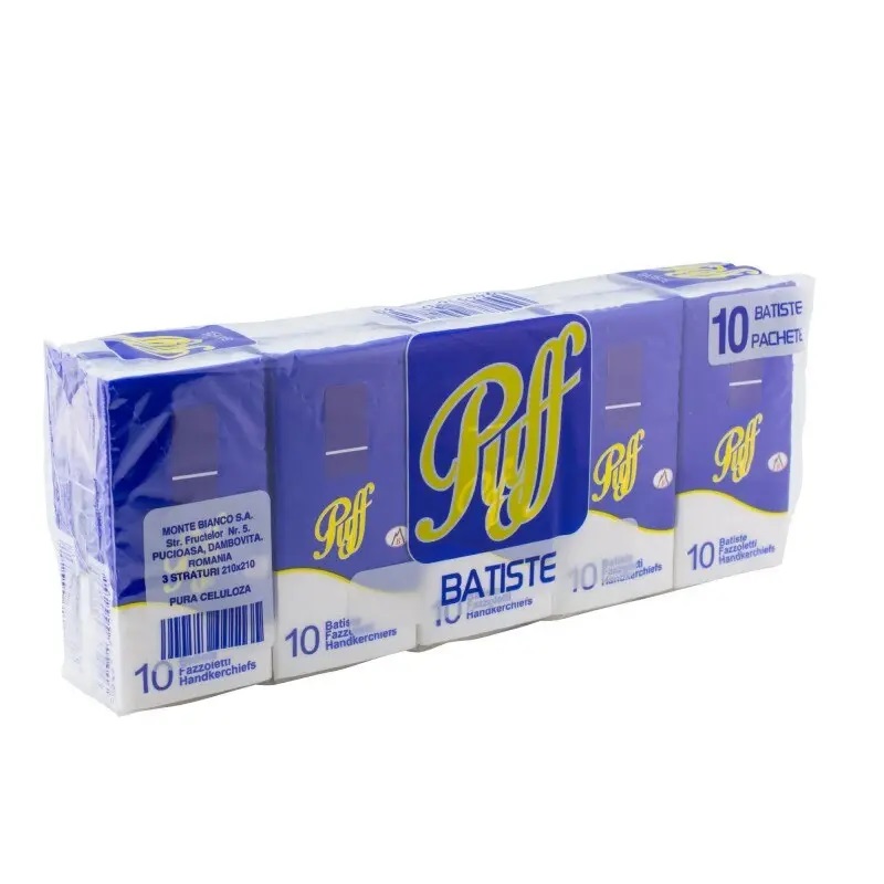 PUFF BATISTE IGIENICE 3STR 10BUC