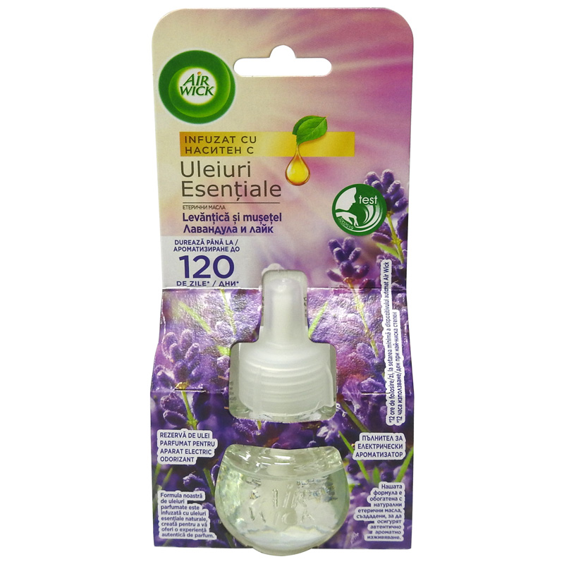 AIRWICK ODORIZANT REZERVA 19ML LAVANDA&MUSETEL