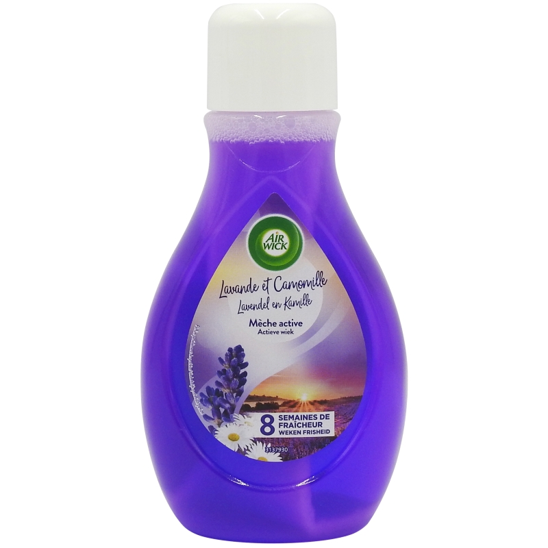 AIRWICK ODORIZANT LICHID 375ML FRESH N UP LAVENDER CAMOMILE
