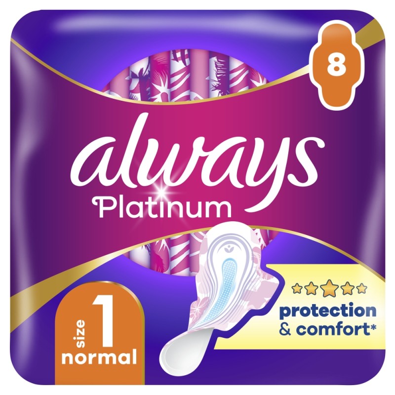 ALWAYS ABSORBANTE 8BUC PLATINUM ULTRA NORMAL PLUS