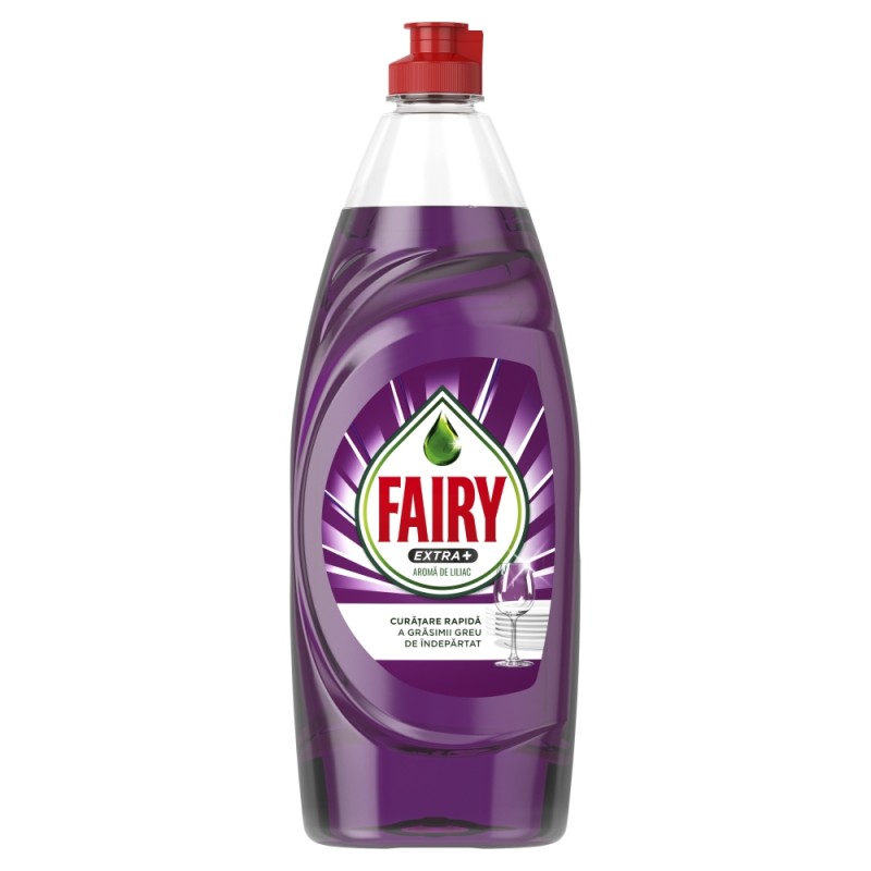 FAIRY EXTRA PLUS DETERGENT VASE LICHID 650ML LILIAC