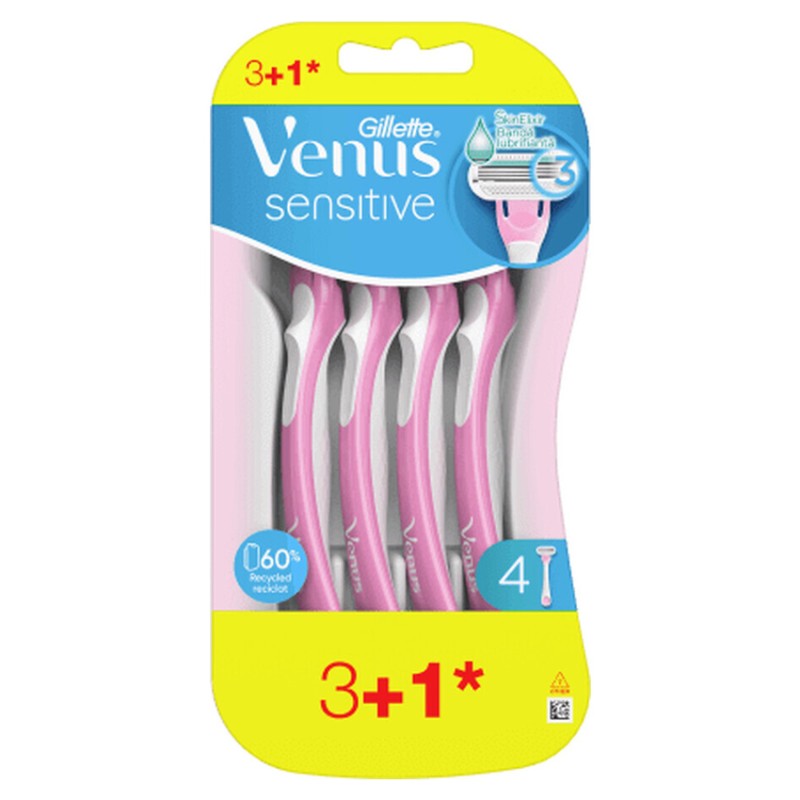 Gillette Venus3 Aparat de Ras Sensitive 4 Buc