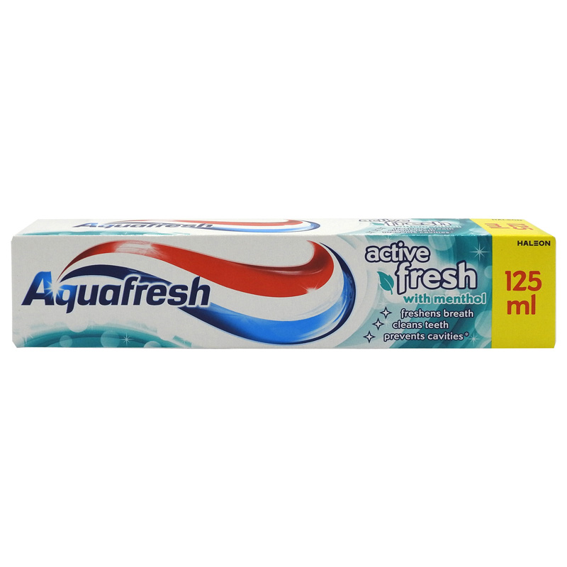 AQUAFRESH PASTA DINTI 125ML ACTIVE FRESH