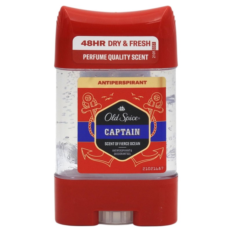 Old Spice Antiperspirant Stick Gel 70ml Men Captain