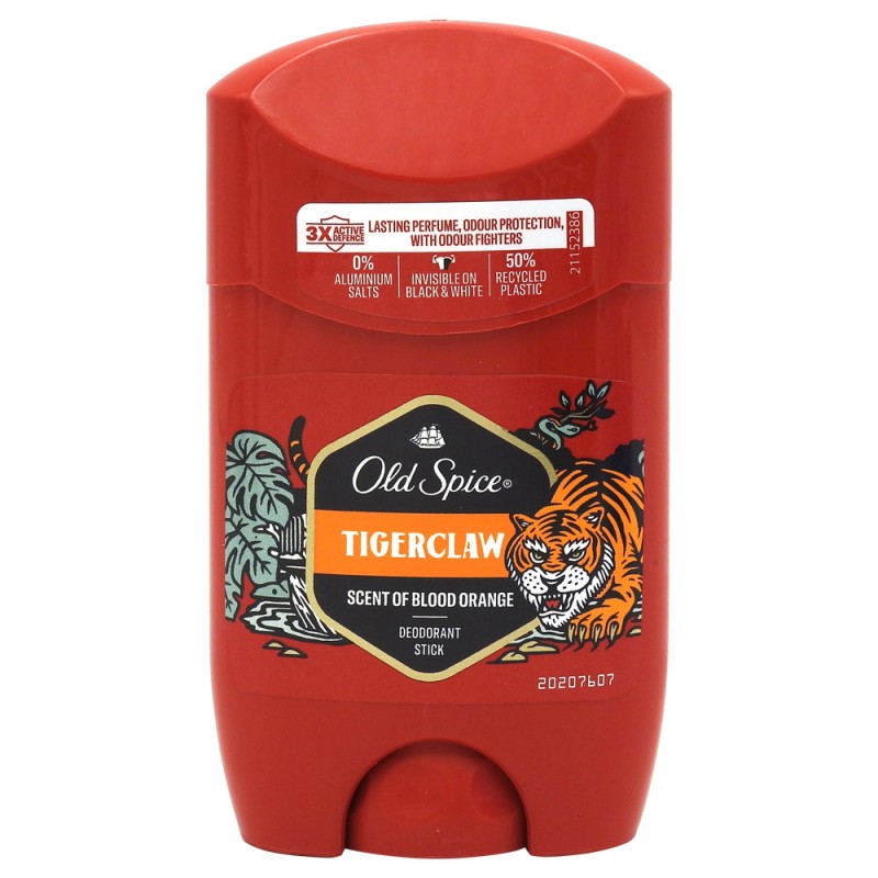 Old Spice Antiperspirant Stick 50ml Tigerclaw