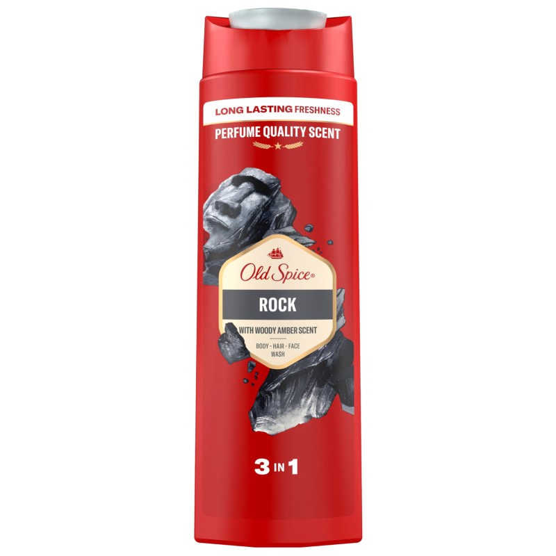 Old Spice Gel Dus 400ml 2 in 1 Rock