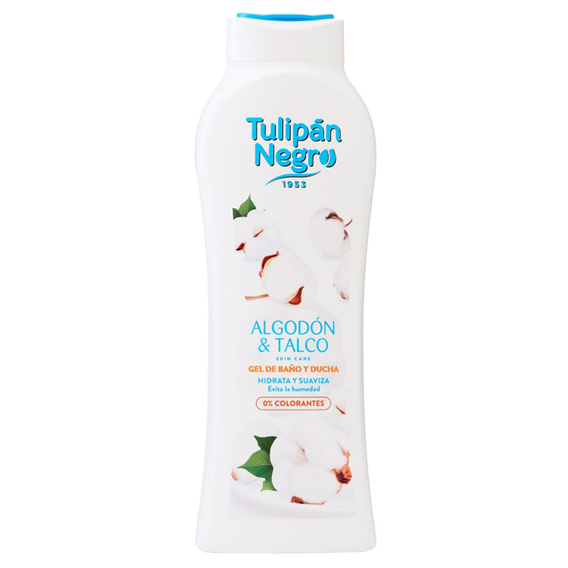TULIPAN NEGRO GEL DUS 650ML ALGODON&TALCO