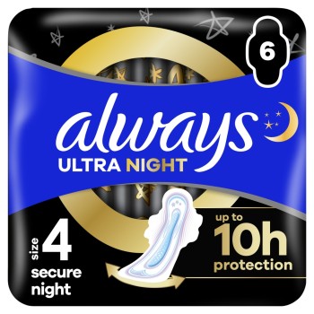 ALWAYS ABSORBANTE 6BUC ULTRA SECURE NIGHT