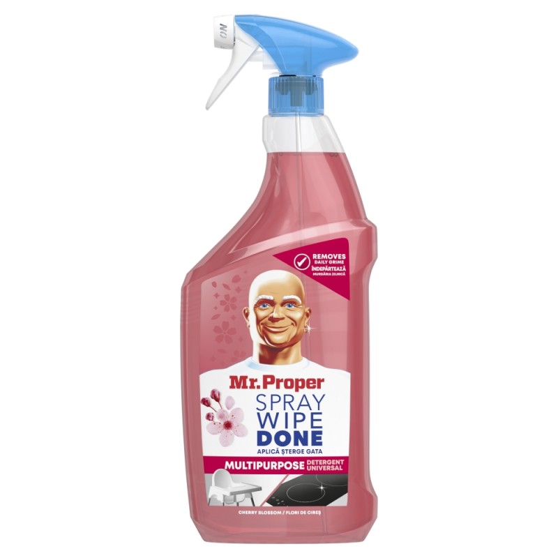 MR PROPER SPRAY SOLUTIE MULTISUPRAFETE 800ML CHERRY BLOSSOM