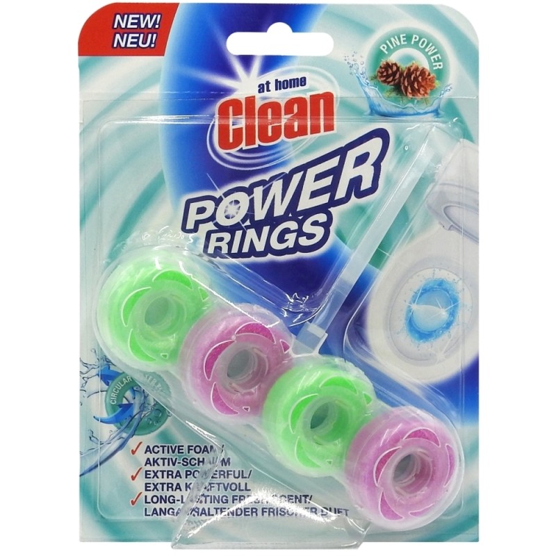 AT HOME CLEAN ODORIZANT WC RINGS 40G PINE