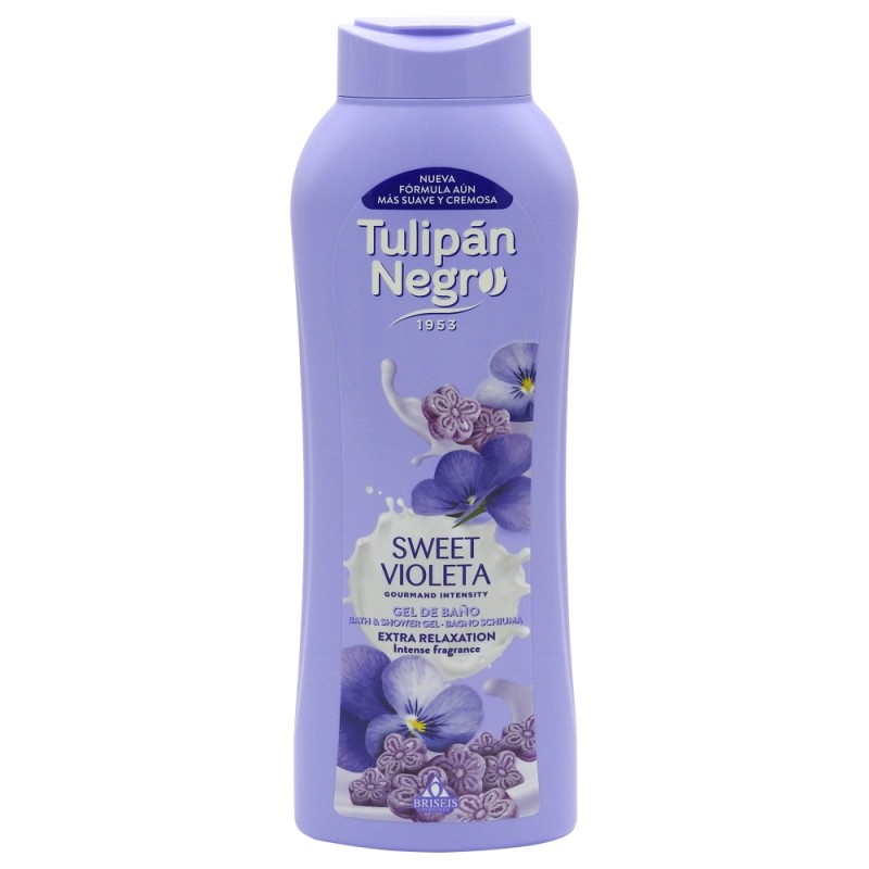 TULIPAN NEGRO GEL DUS 650ML SWEET VIOLETA