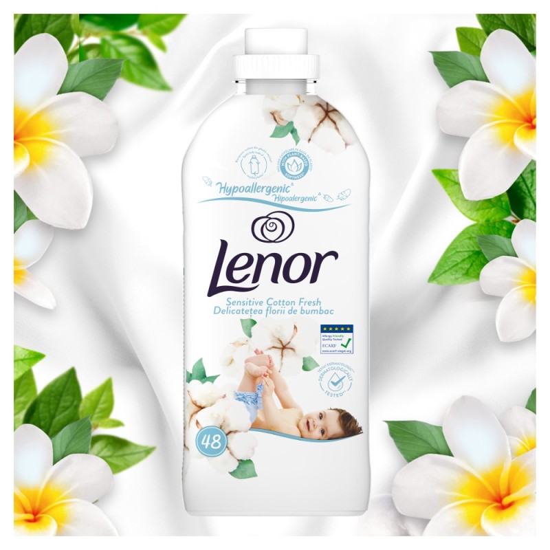 LENOR BALSAM RUFE 1.2L SENSITIVE COTTON FRESH 48 SPALARI