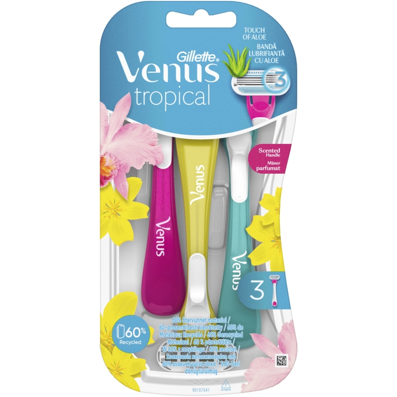 Gillette Venus3 Aparat de Ras Tropical 3 Buc