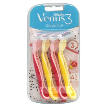 Gillette Venus3 Aparat de Ras Dragonfruit 4 Buc