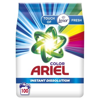 ARIEL DETERGENT RUFE AUTOMAT 7.5KG TOUCH OF LENOR FRESH 100SP