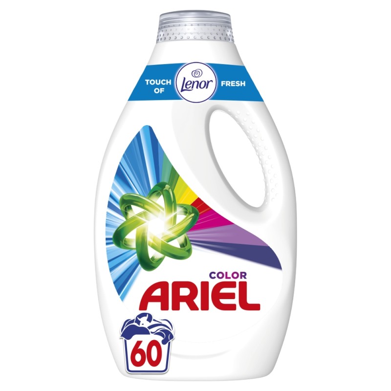 ARIEL DETERGENT LICHID 3L LENOR TOUCH FRESH 60 SPALARI