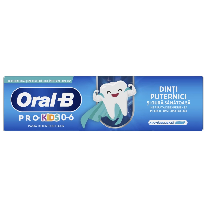Oral-B Pasta Dinti 50ml Pro Kids 0-6 Ani