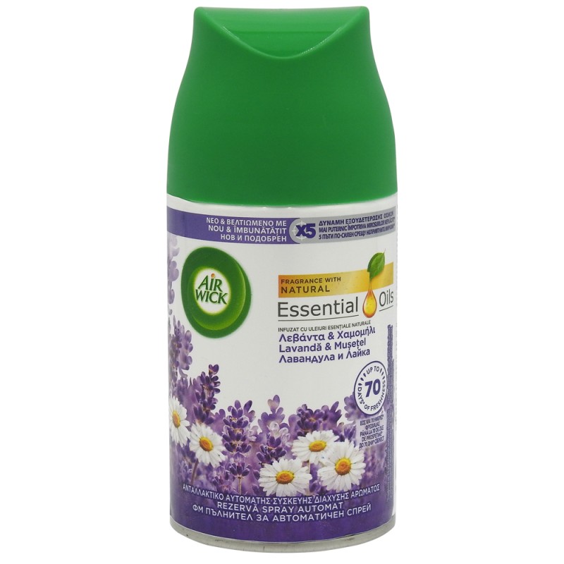 AIRWICK ODORIZANT REZERVA 250ML LAVANDA SI MUSETEL