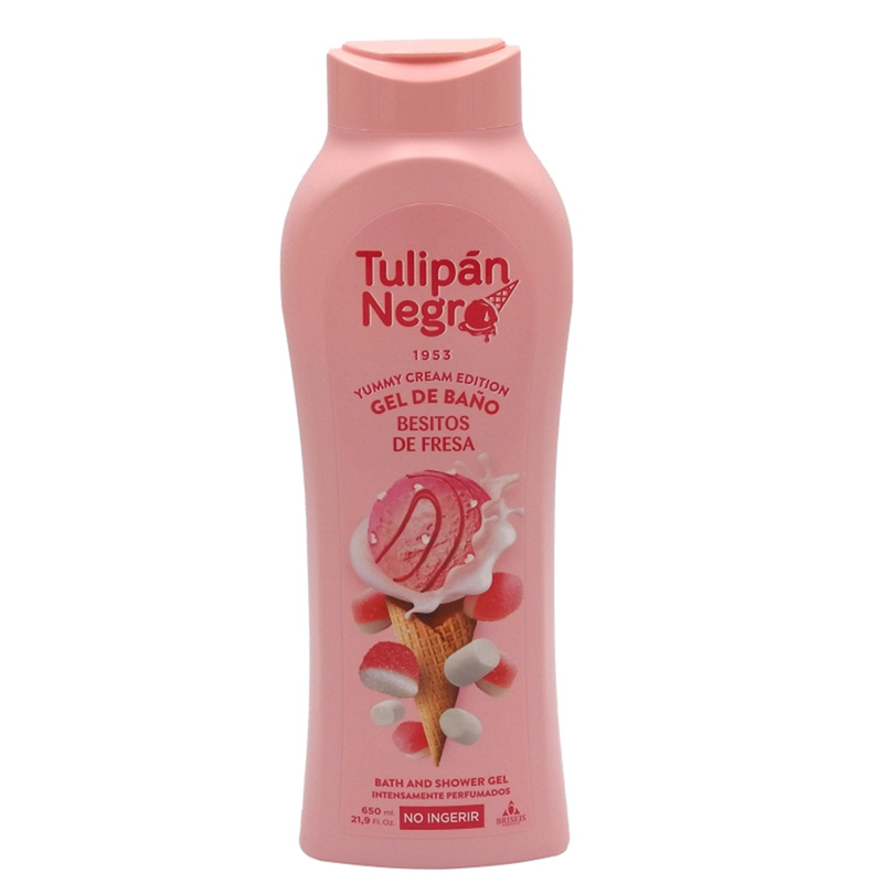 TULIPAN NEGRO GEL DUS 650ML BESITOS DE FRES