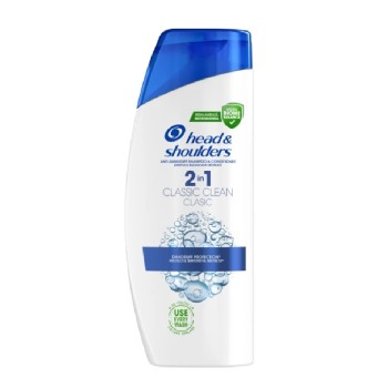 HEAD&SHOULDERS SAMPON 500ML 2 IN 1 CLASSIC CLEAN