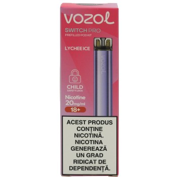 VOZOL TIGARA ELECTRONICA SWITCH PRO REINCARCABILA LYCHEE ICE