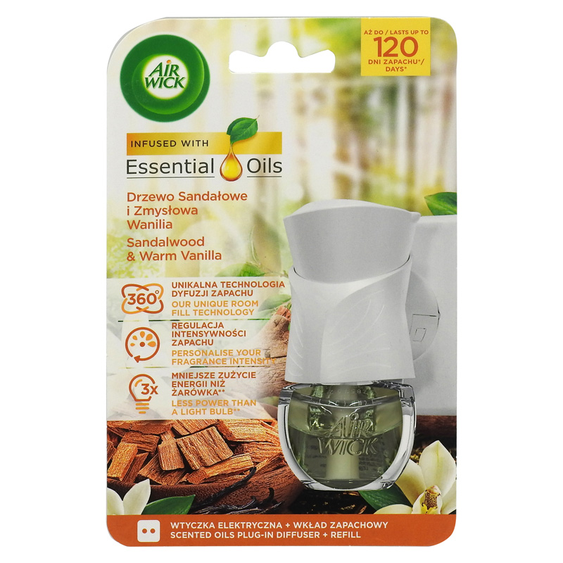 AIRWICK ODORIZANT AP+REZ 19ML SANDALWOOD