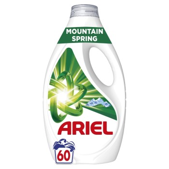 Ariel Detergent Lichid 2.7L Mountain Spring 60Spalari