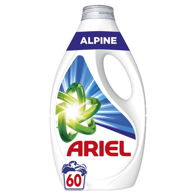 Ariel Detergent Lichid 2.7L Alpine 60Spalari