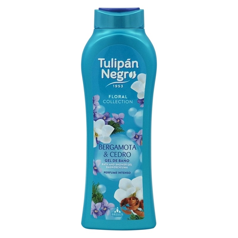 TULIPAN NEGRO GEL DUS 650ML FLORAL BERGAMOTA