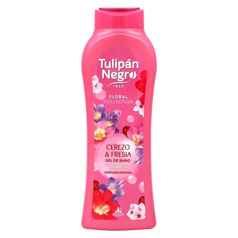 TULIPAN NEGRO GEL DUS 650ML FLORAL CEREZO FRESIA