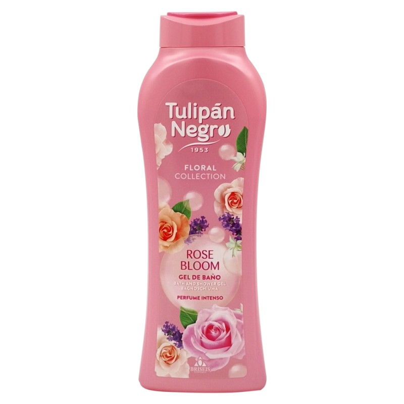 TULIPAN NEGRO GEL DUS 650ML FLORAL ROSE BLOOM