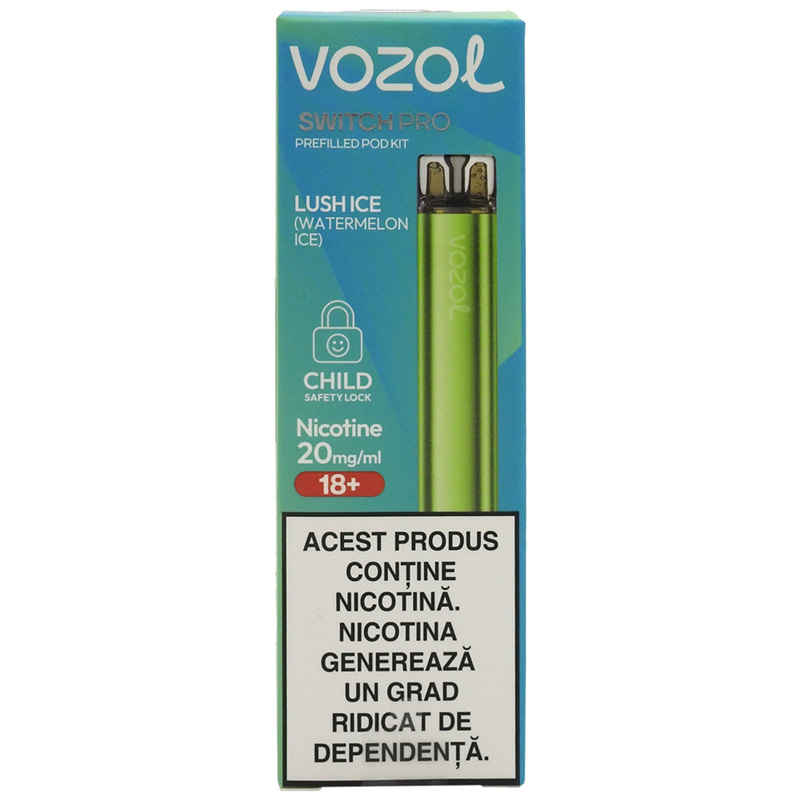 VOZOL TIGARA ELECTRONICA SWITCH PRO REINCARCABILA LUSH ICE