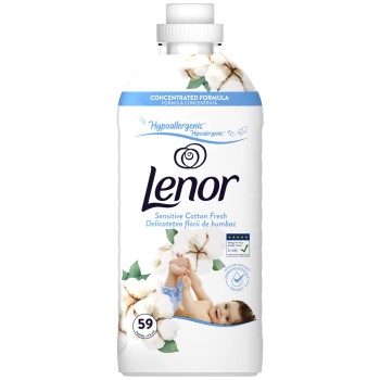 Lenor Balsam Rufe 1239ml Sensitive Cotton Fresh 59 Spalari