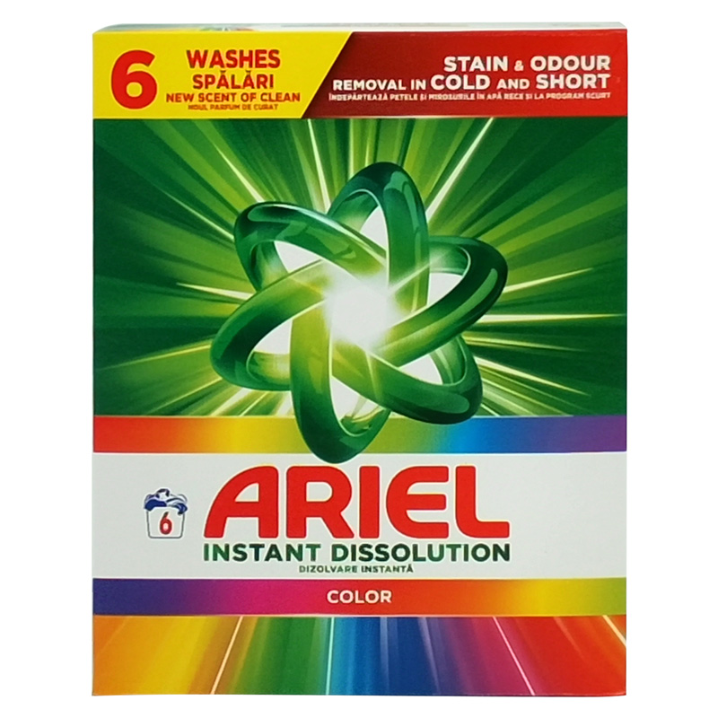 ARIEL DETERGENT RUFE AUTOMAT 390G COLOR 6SPALARI