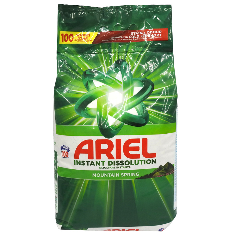 Ariel Detergent Rufe Automat 6.5Kg Ms 100Spalari