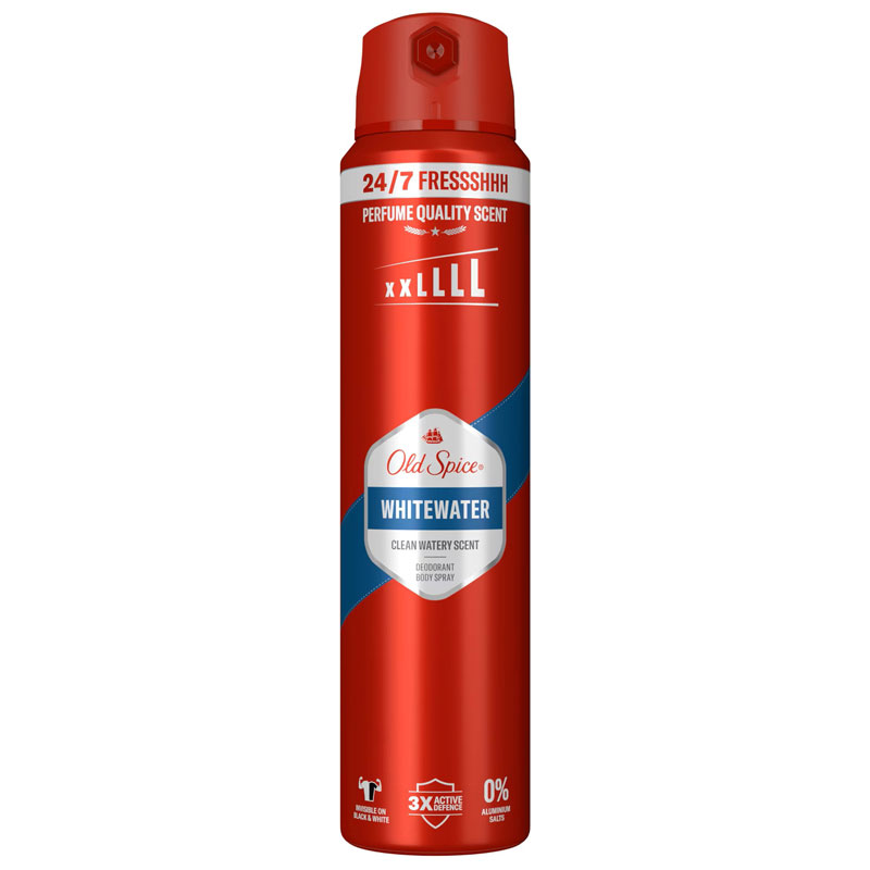 Old Spice Deodorant Spray 200ml Whitewater