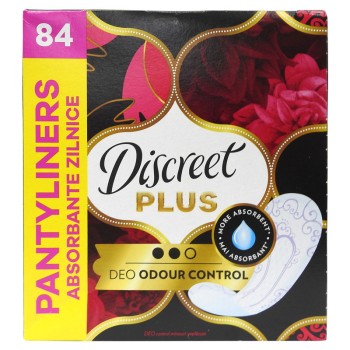 Discreet Absorbante Zilnice 84 Buc Odour Control