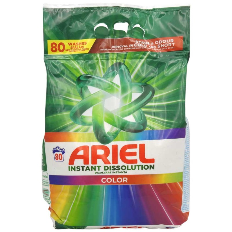 Ariel Detergent Rufe Automat 5.2Kg Color 80Spalari