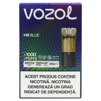 VOZOL CARTUS TIGARA ELECTRONICA SWITCH PRO MR BLUE