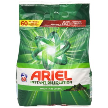 Ariel Detergent Rufe Automat 3.9Kg Mountain Spring 60Spalari
