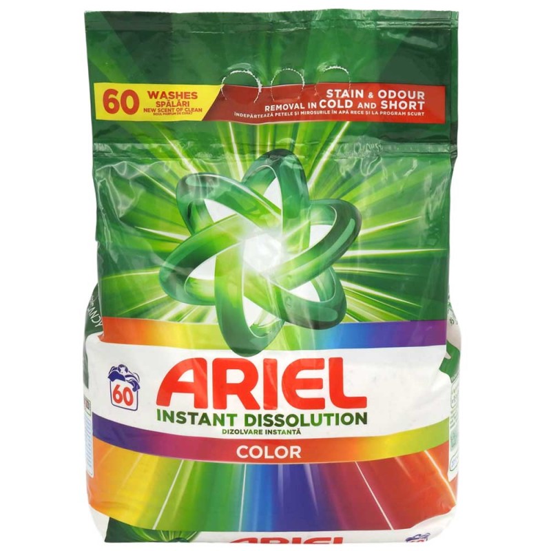 Ariel Detergent Rufe Automat 3.9Kg Color 60Spalari
