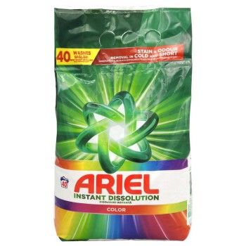 Ariel Detergent Rufe Automat 2.6Kg Color 40Spalari