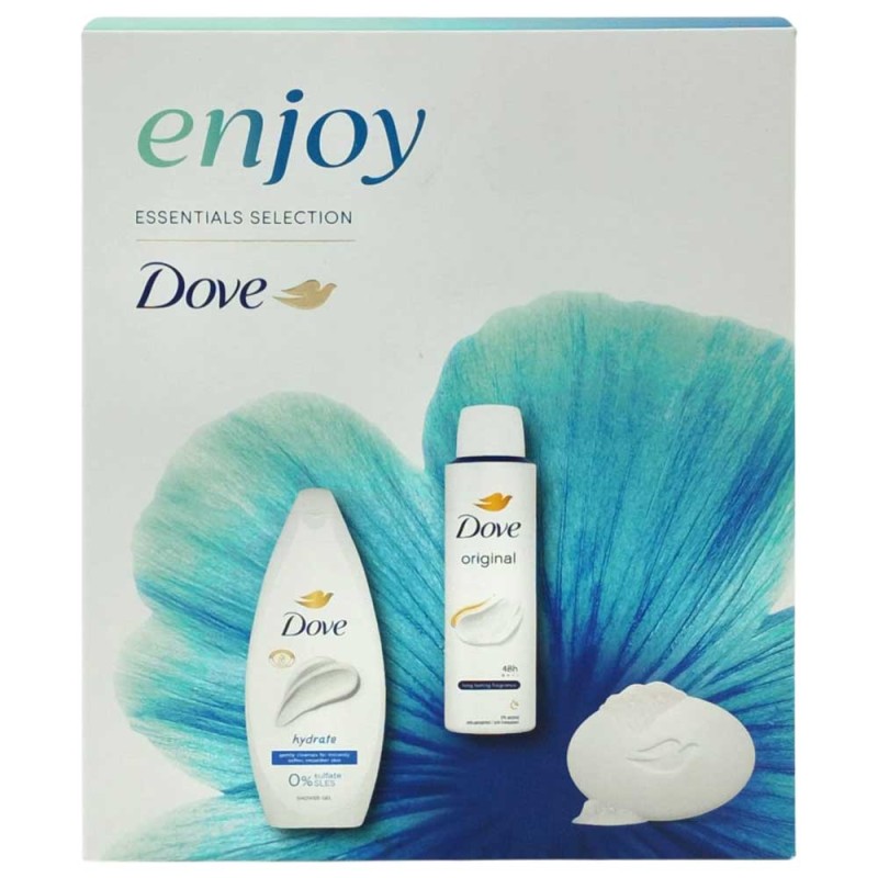 Dove Caseta Cadou Sg250Ml+Deo150Ml+Sp90Gr Enjoy Original