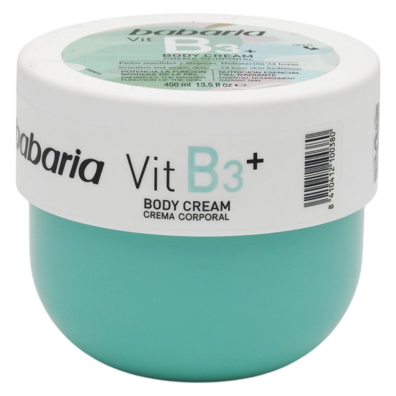 Babaria Crema Corp 400Ml Vitamina B3