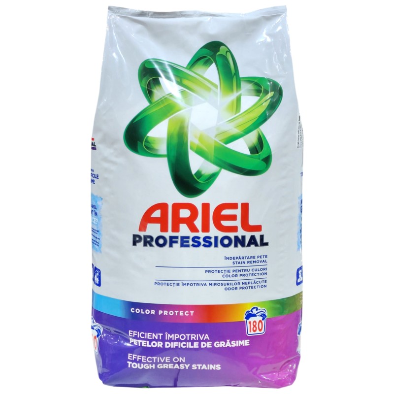 Ariel Professional Detergent Rufe Pudra 11.7Kg Color Protect 180Spalari