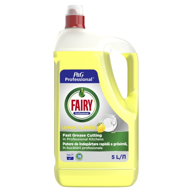 FAIRY DETERGENT VASE LICHID 5L LEMON