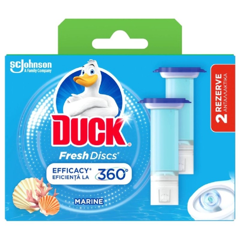 DUCK FRESH DISCS REZERVA 2X36ML TWIN MARINE